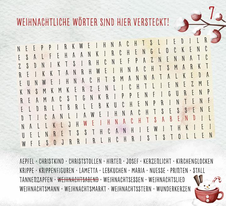 Produktbild 24 x ultimativer Rätselspass für den Advent
