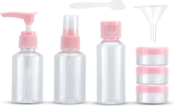 Immagine prodotto Intirilife Set di bottiglie in ROSA TRASPARENTE