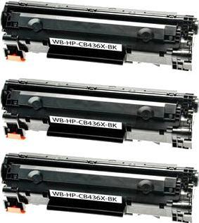 Image du produit Hermex Compatible HP 36A CB436A XL toner noir (CF)
