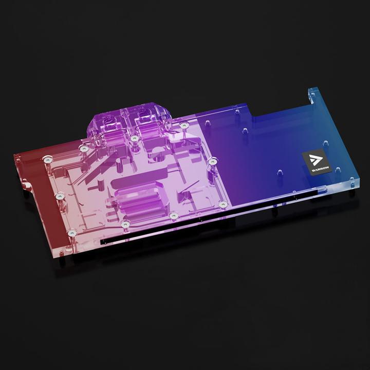 Immagine prodotto Barrow Blocco ad acqua per GPU a copertura totale LRC2.0 per EVGA 3090/80 FTW3 Aurora RGB - Acrilico