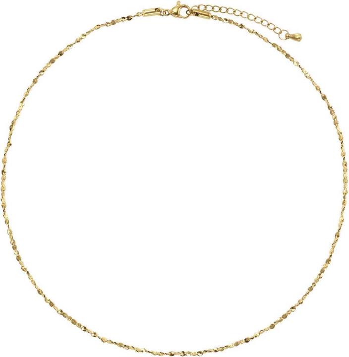 Immagine prodotto Bijouteria Catena (Acciaio inossidabile, Rivestimento in PVD (colore oro), 42 cm)