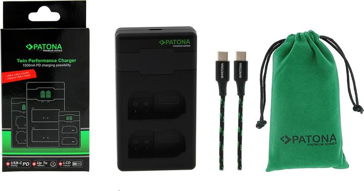 Patona Premium Twin Charg. Nikon EN-EL15 (Camera battery charger)