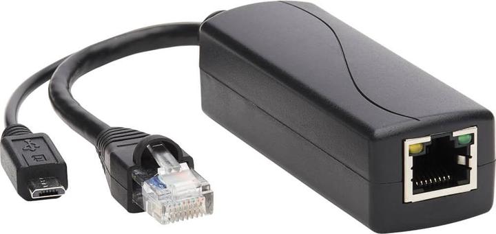 Produktbild Eaton PoE to USB Micro-B and RJ45 Active Splitter 802.af 48V to 5V 1A Up to 100m 328.08ft. (RJ45 (1x))