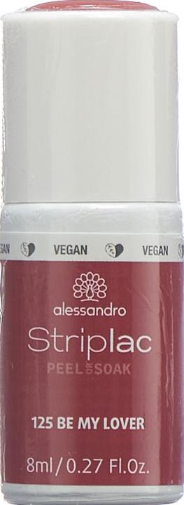 Immagine prodotto Alessandro Striplac Peel o Soak Be my Lover 8 ml (125 Sii il mio amante, Smalto pelabile)