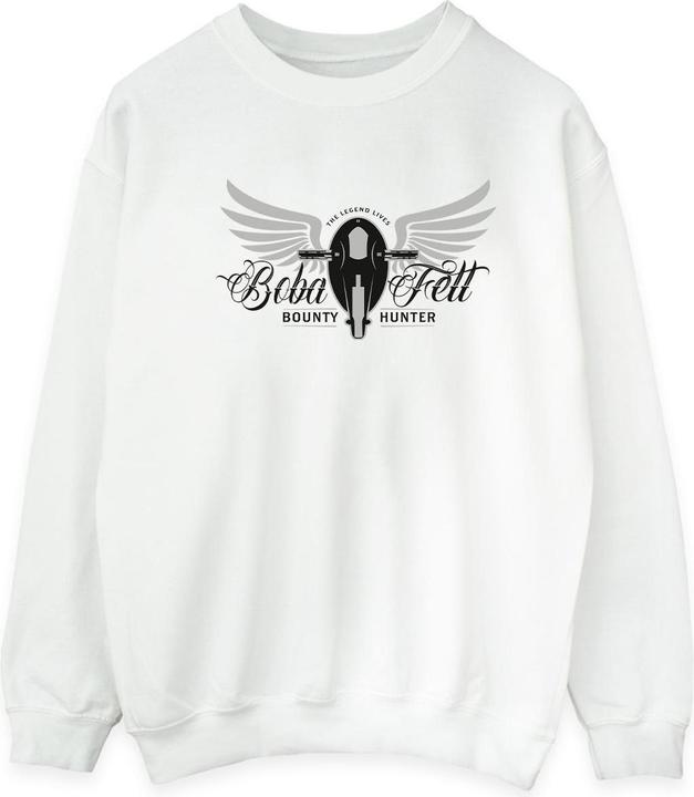 Star Wars The Book Of Boba Fett Legend Lives Ship Crest Sweatshirt