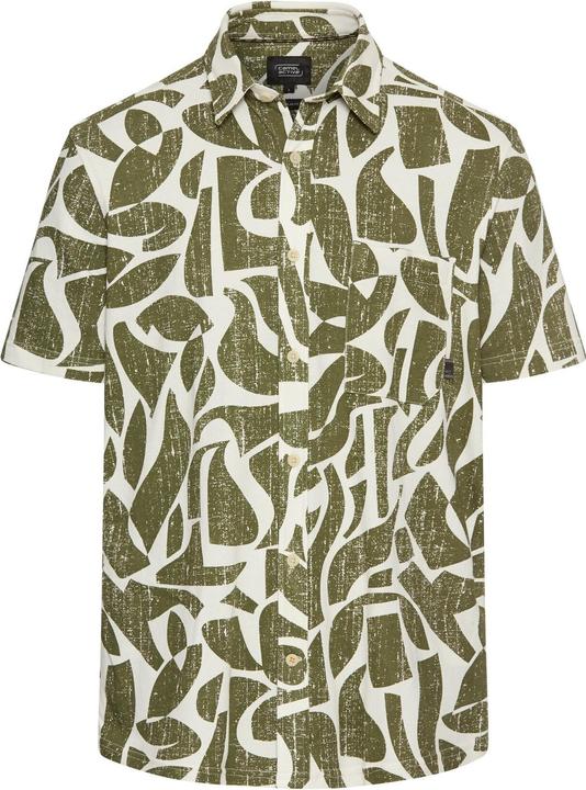 Immagine prodotto Camel Active Kurzarm-Hemd aus Piqué-Baumwolle (L)