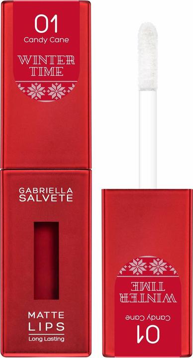 Actual product image Gabriella Salvete Long-lasting liquid lipstick with the matte effect Winter Time (Matte Lips ) 4.5
