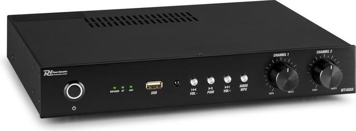 Produktbild Power Dynamics Power -Dynamik WT460A WiFi 4 -Channel -Stereoverstärker - Bluetooth - 240W