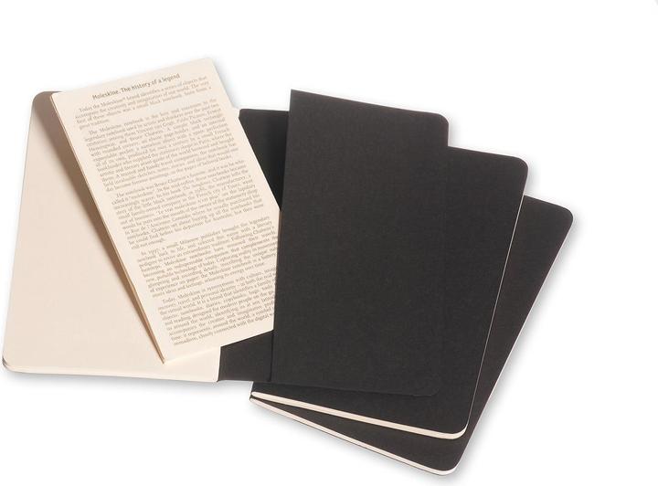 Produktbild Moleskine Cahier Pocket 3er Set (A6, Blanko, Weicher Einband)