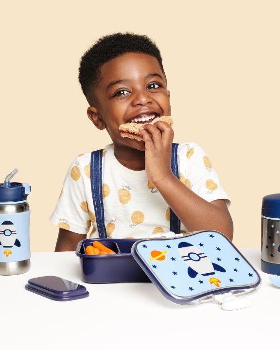 Actual product image Skiphop Spark Style Lunch Set Rocket