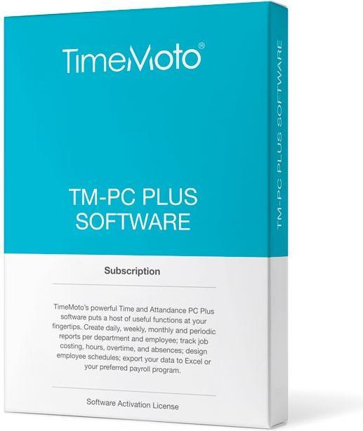 Produktbild TimeMoto Set: Zeiterfassung TM-626 Komplettpaket + Erweiterungssoftware PC-Software Plus