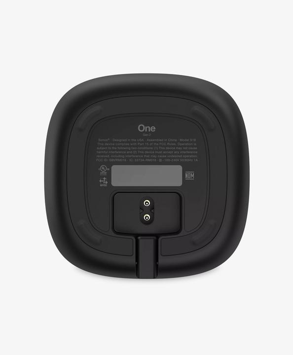 Actual product image Sonos One Gen2 (Wi-Fi, Airplay 2)