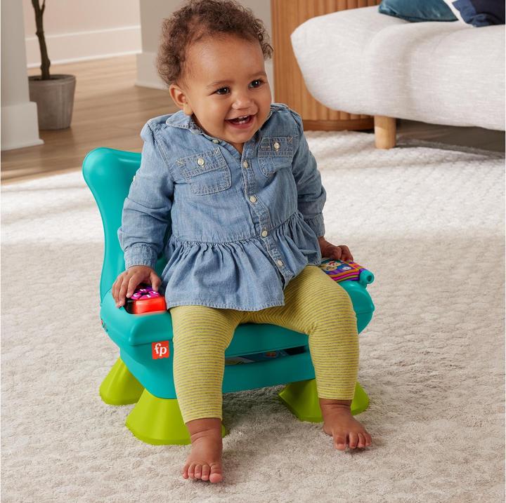 Image du produit Fisher-Price Chaise musicale d'apprentissage - E3 (Français, Allemand, Anglais)