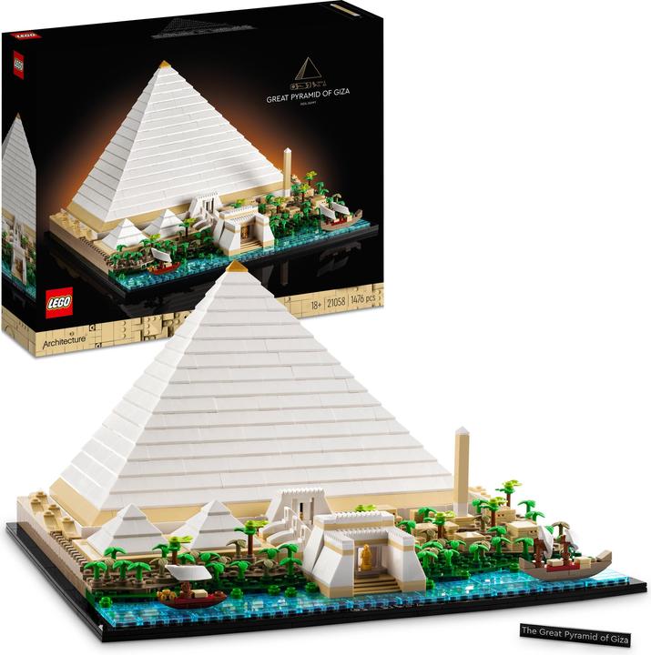 Actual product image LEGO Great Pyramid of Giza (21058, LEGO Architecture)
