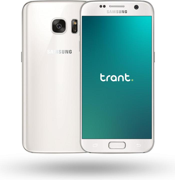 Image du produit Trant.ch Samsung Galaxy S7 (32 Go, Blanc, 5.10", Double SIM hybride, A / Comme neuf)