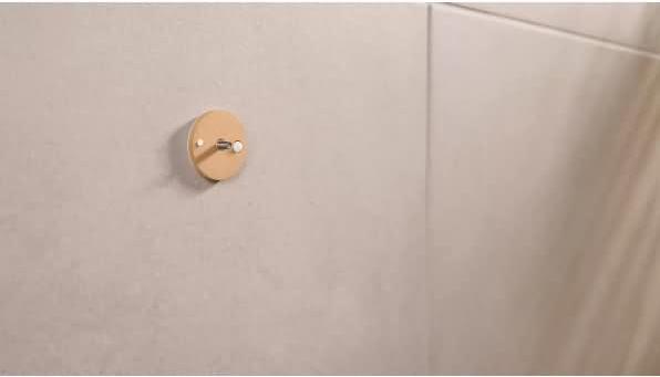 Image du produit tesa MOON WHITE Crochet pour serviette de bain avec solution adhésive sans perçage