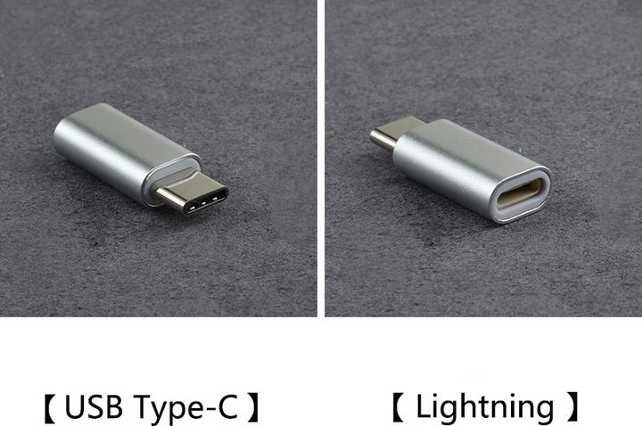 Actual product image Apfelkiste USB C auf Lightning Mini Konverter Adapter (USB Type C, Lightning)