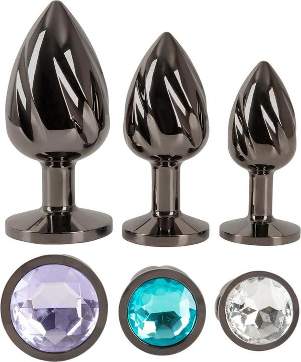 Actual product image Anos Metal butt plug set