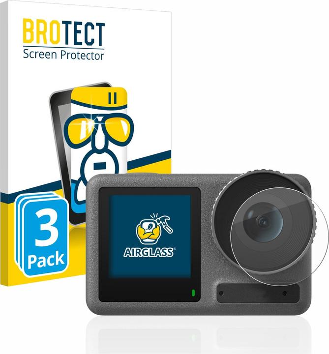 BROTECT AirGlass Panzerglasfolie (Osmo Action 3)