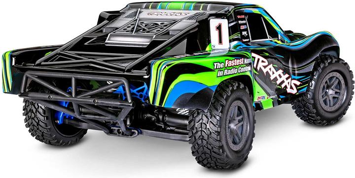 Actual product image Traxxas SLASH 4X4 BL2S GREEN 1/10 SHORT-COURSE RTR WITHOUT BATTERY/CHARGER (RTR Ready-to-Run)