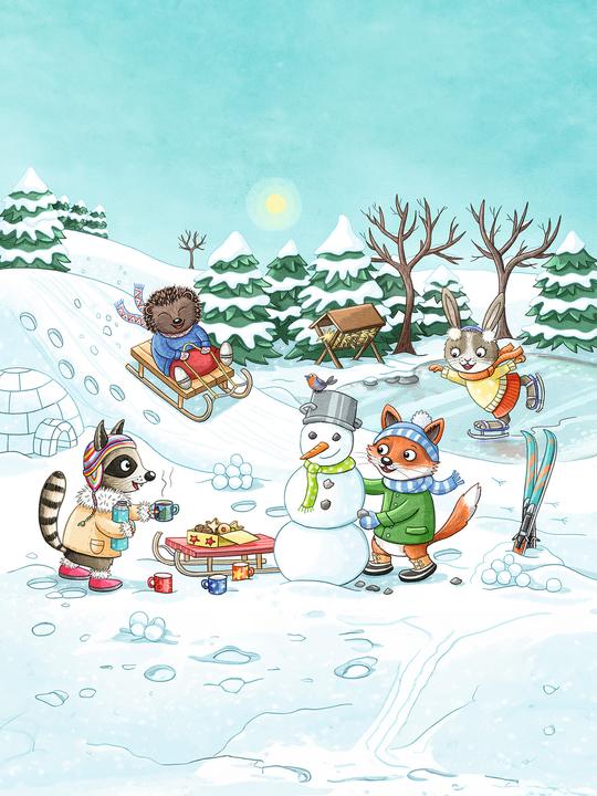 Actual product image Haba Seasons (15 pieces)