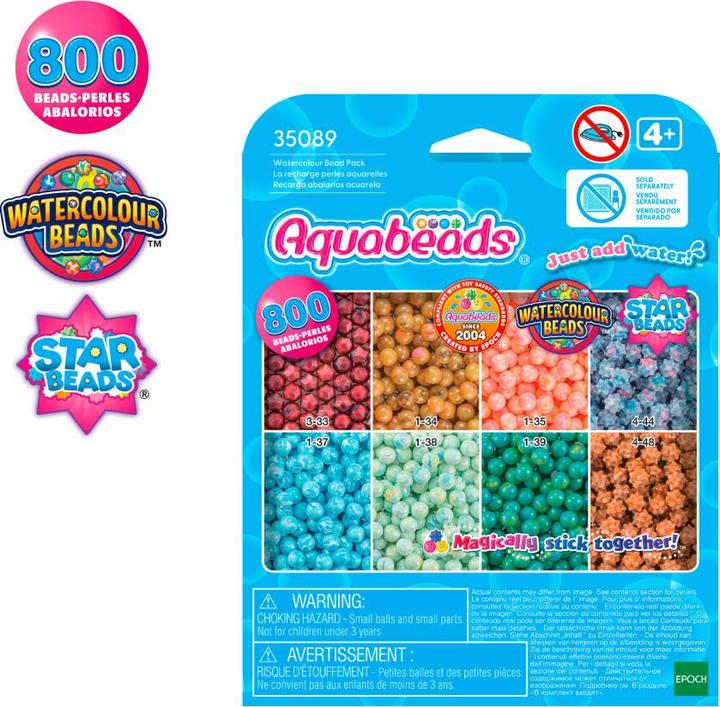 Actual product image Aquabeads Aquarellperlen