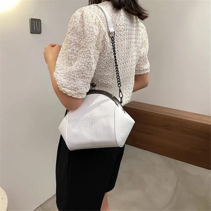 Immagine prodotto Only-Bags.Store Borsa a tracolla di design a catena Borse messenger in pelle PU di alta qualità Colore solido