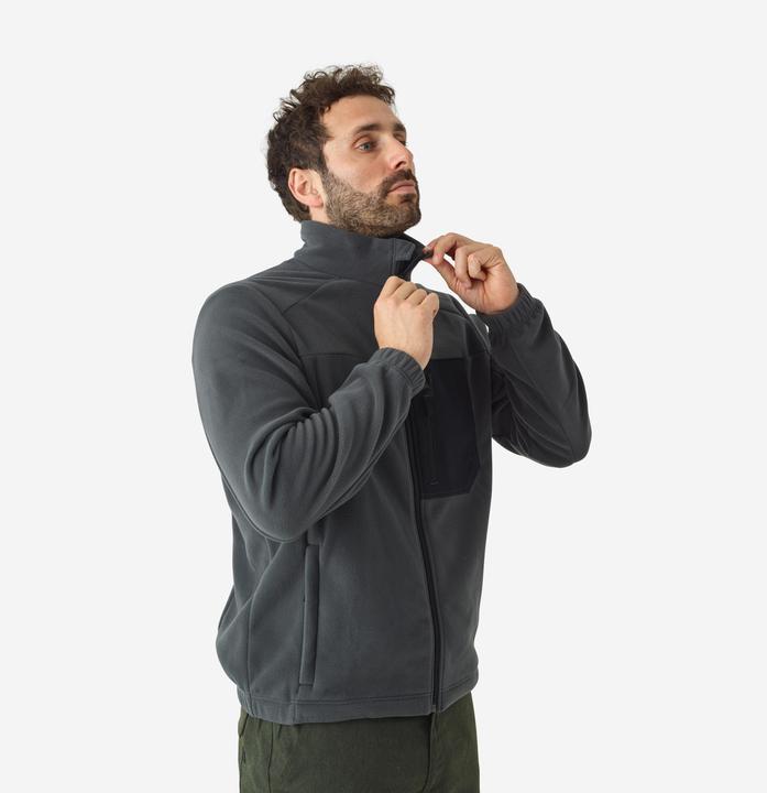 Actual product image Solognac Fleece jacket 500 grey (4XL)