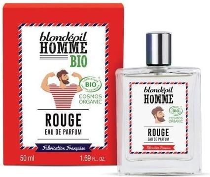 Actual product image Blondépil Homme Eau de Parfum Rouge Certified Organic Cosmos 50ml (Eau de parfum, 50 ml)