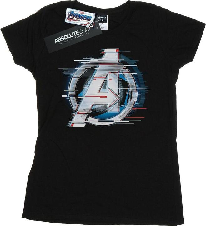 Avengers Endgame Team Tech Logo TShirt (L)