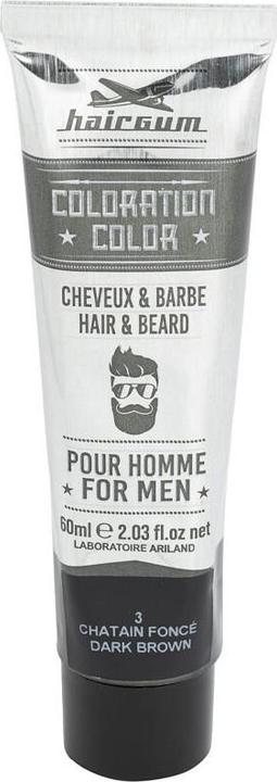 Produktbild Hairgum Hair & Beard (03 Dark Brown)