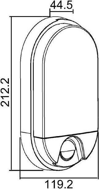 Produktbild Maclean Wandleuchte LED-Lampe MCE340 W 15W Infrarot-Bewegungssensor (1100 lm)