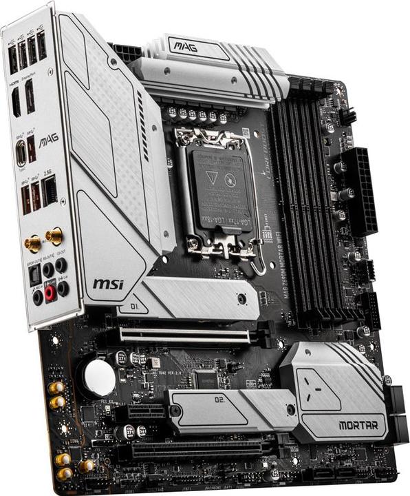 Produktbild MSI MAG Z690M MORTAR WIFI (LGA 1700, Intel Z690H, mATX)