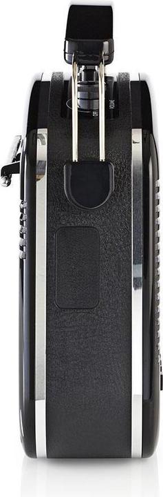 Produktbild Nedis Retro RDFM5000BK Radio schwarz (FM, AM)