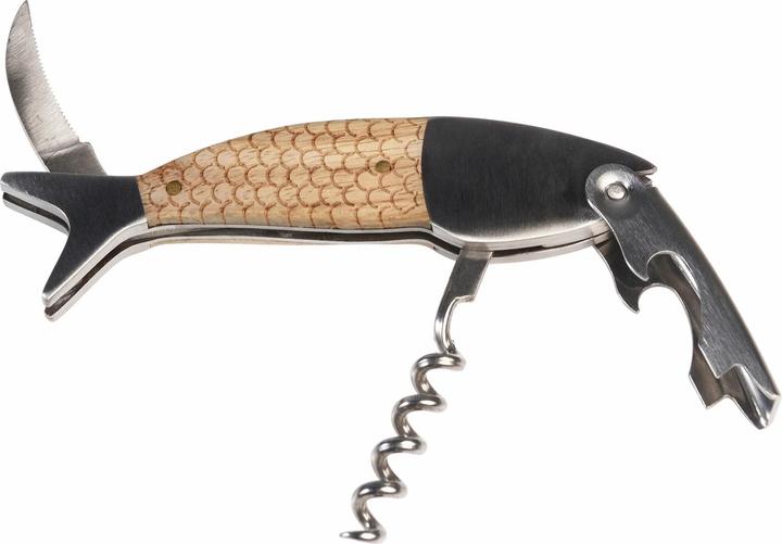 Immagine prodotto Rex London cavatappi a forma di pesce in una scatola spirit of adventure (Cavatappi)