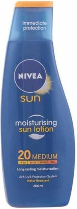 NIVEA SUN PROTEGE&HIDRATA leche SPF20 200 ml (Sonnenmilch, SPF 20, 200 ml)