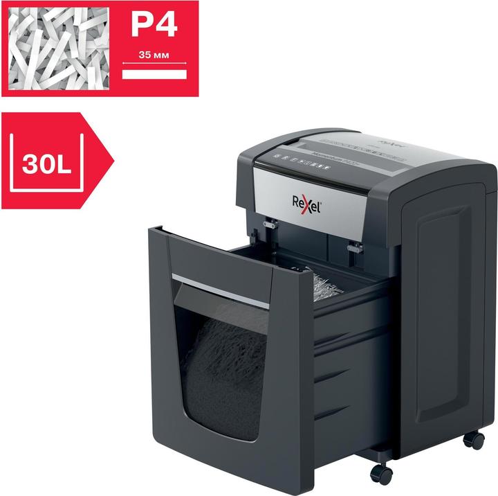 Produktbild Rexel Aktenvernichter Momentum P420+ P-4, 20 Seiten (Partikelschnitt)