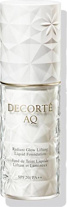 Actual product image Decorte Aq Radiant Glow Base Spf20 302 30ml (Suntan cream, SPF 20, 30 ml)