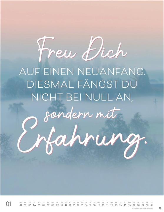 Produktbild Visual Statements Posterkalender 2026 (34 x 44 cm, Harter Einband, Deutsch)