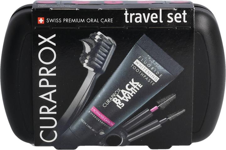 Immagine prodotto Curaprox Set da viaggio per espositori Nero e Bianco 12 pezzi (12 x)