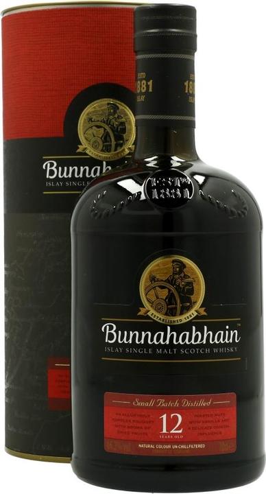 Bunnahabhain 12 Years (Single Malt, Scotch Whisky, 1 x 70 cl)