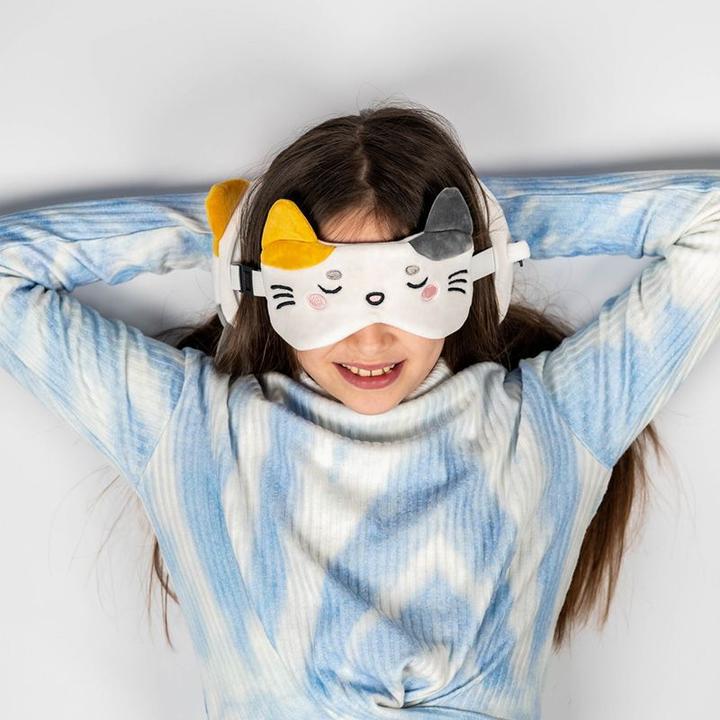 Produktbild Puckator Relaxeazzz  Adoramals Lola Katze (Kopf- & Nackenkissen, Schlafmaske)