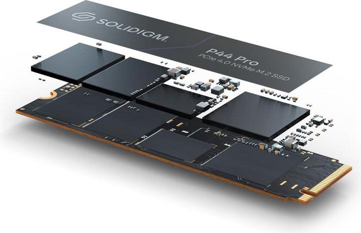 Produktbild Intel Solidigm P44 Pro NVMe SSD, PCIe 4.0 M.2 Typ 2280 - 512 GB (512 GB, M.2 2280)