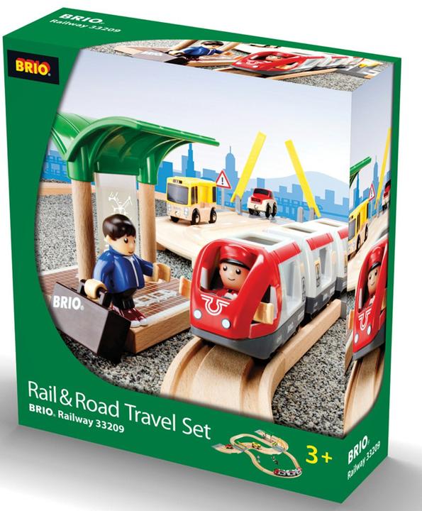 Produktbild Brio Set Strassen und Schienen Reisezug