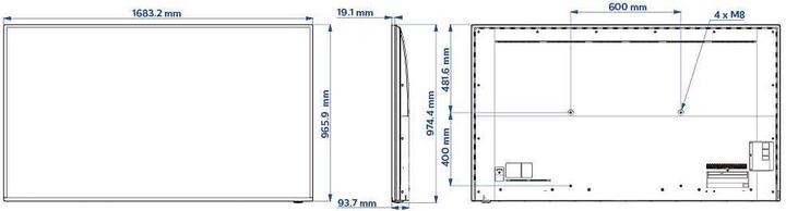 Produktbild Philips 50BFL2114/12 (3840 x 2160 Pixel, 50")