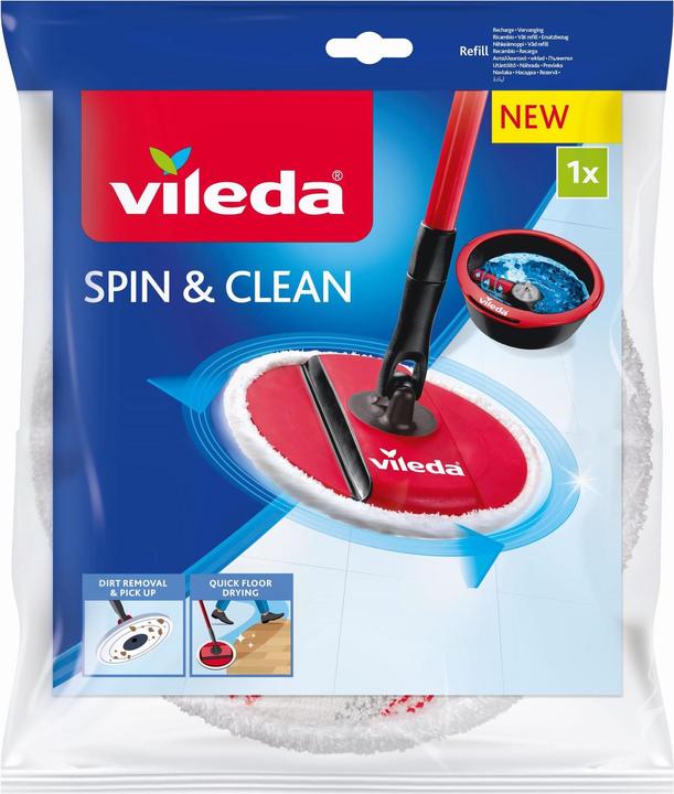 Image du produit Vileda Chiffon de rechange Spin & Clean (1 pcs)