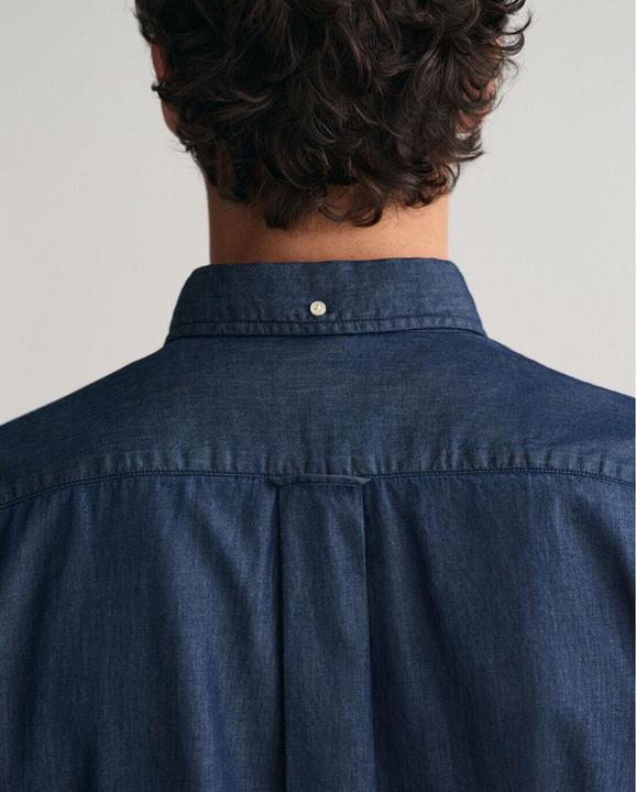 Actual product image GANT regular fit indigo hirt (S)