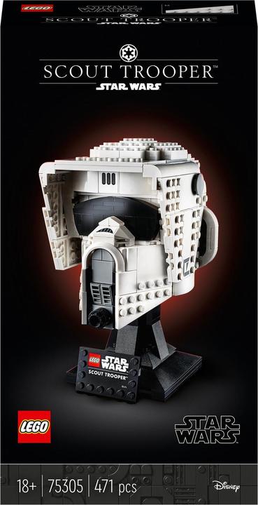 LEGO Le casque du Scout Trooper (75305, LEGO Star Wars)