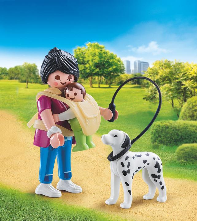 Produktbild Playmobil Mama mit Baby und Hund (70154, Playmobil Special Plus)