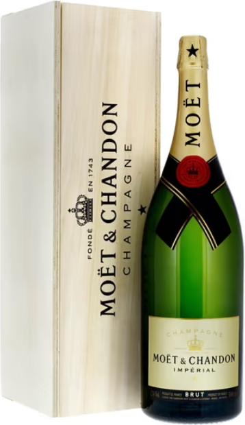 Actual product image Moët & Chandon Brut Imperial Champagne METHUSALEM / (1 x 600 cl)